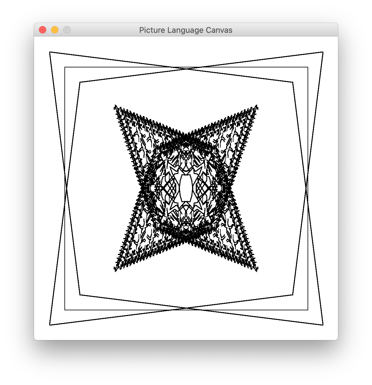 centerpiece ‘oscillations around a center’